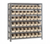 Thumbnail image #1 for Quantum Heavy-Duty Stationary Wire Shelving Unit, 36
