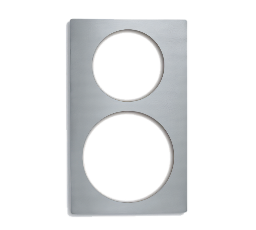 Product image #1 for Miramar Single Size Stainless Steel Template Adapter Plate for Miramar Cookware
