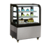 Thumbnail image #1 for Omcan USA RS-CN-0270 Curved Glass Full-Service Refrigerated Bakery Display Case, 9.5 Cu. Ft., Floor Model