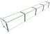 Thumbnail image #1 for Hatco Flav-R-Shield Full-Service Pass-Over Single-Sided Sneeze Guard, 132-Inch W x 18-Inch D