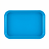 Thumbnail image #1 for Cambro 913MT142 Blue Rectangular Fiberglass Market Display Tray, 8-1/8 x 12-3/4 x 1 Inch