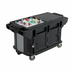Thumbnail image #2 for Cambro Versa Food Bar™ 5-Foot Cold Food Work Table with Storage, Black