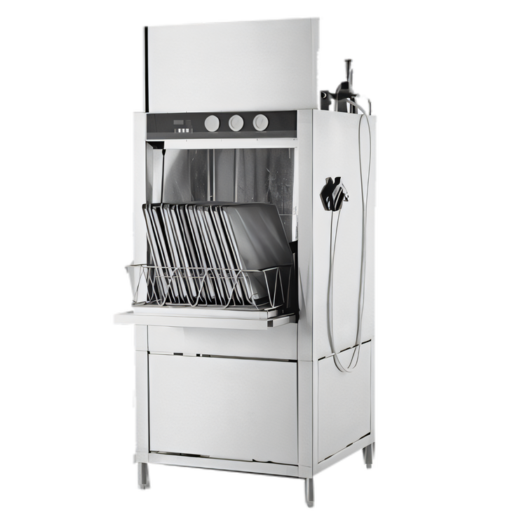 Product image #1 for Champion PP-10 Built-In Front-Load Pot and Pan Washer, Single Rack, 70 Degree Rise, Booster Heater