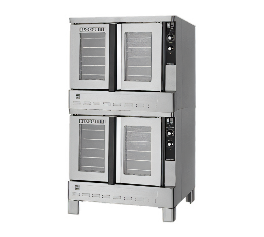 Product image #1 for Blodgett Zephaire Series Double-Deck Standard-Depth Gas Convection Oven, 5-Pan Capacity per Compartment