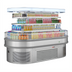 Thumbnail image #1 for Turbo Air PRO 48-Inch Island Self-Serve Open Display Refrigerated Merchandiser, 3-Tier, Self-Contained, R290