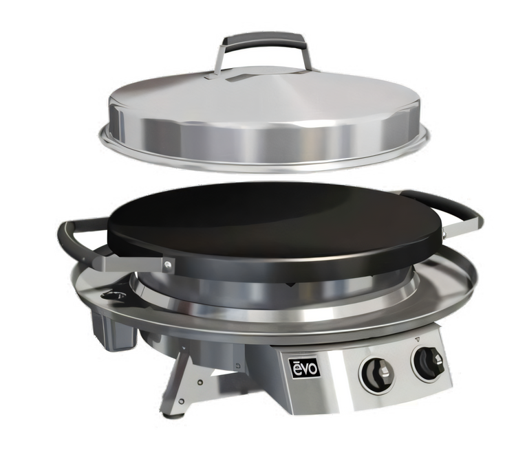 Product image #1 for Evo America, LLC (Middleby) 10-0020-NG Evo Round Griddle / Fry Top