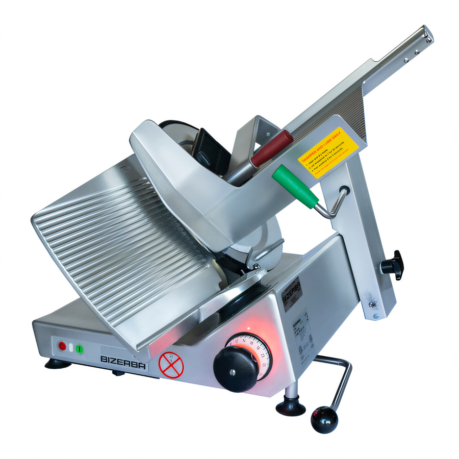 Product image #1 for Bizerba Manual Heavy Duty Illuminated Safety Slicer with 13-Inch Blade, 220V