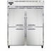 Thumbnail image #1 for Continental Refrigerator 2FENSSHD Two-Section 57