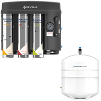 Everpure EZ-RO 375/2G Non-Electric Reverse Osmosis Water Filter System with 2-Gallon Tank