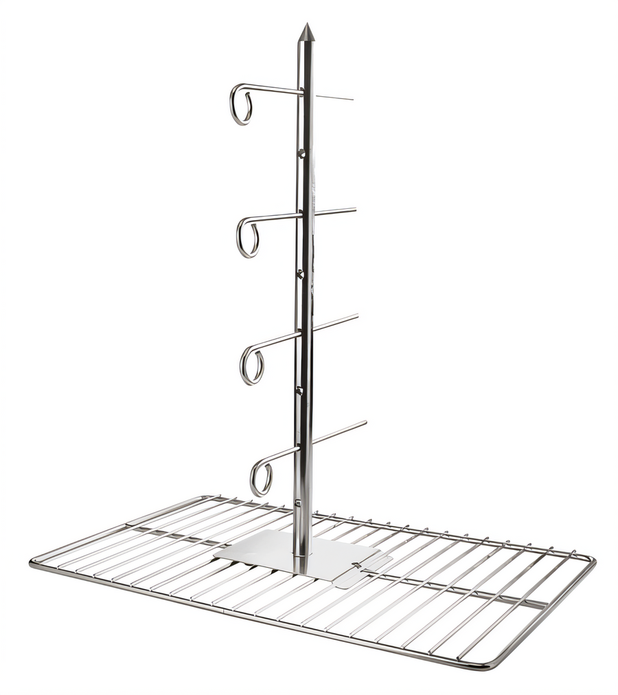 Product image #1 for Lainox SAM55 Stainless Steel Lamb Spit Skewer for 1/1 GN Rotisserie Ovens