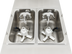 Thumbnail image #3 for Spaceman USA 6250A-C Twin Twist Pressurized Air Pump Soft Serve Ice Cream Freezer, Floor Model, Air-Cooled