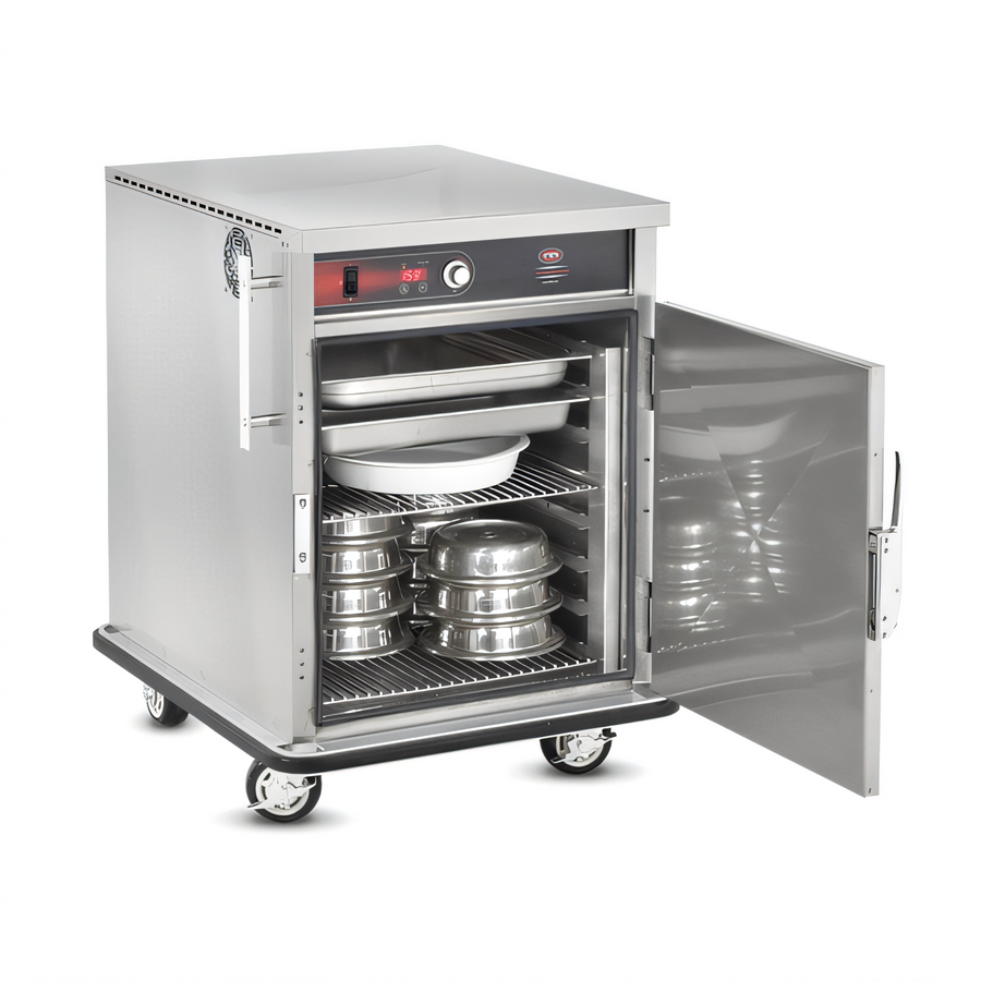 Product image #1 for FWE Ultra-Universal Mobile Electric Heated Banquet Holding Cabinet, 30-3/4 Inch Wide, 24-32 Covered Plate or 16 1/1 GN Pan Capacity