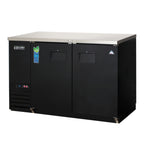Thumbnail image #1 for Everest Refrigeration EBB48-24 49-Inch Two-Section Back Bar Refrigerator, 13 Cu. Ft., Self-Contained Side-Mounted, Stainless Steel Top