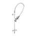Thumbnail image #1 for EverSteel Stainless Steel Single-Hole Deck Mount Pre-Rinse Mixing Faucet with 44 Inch Hose