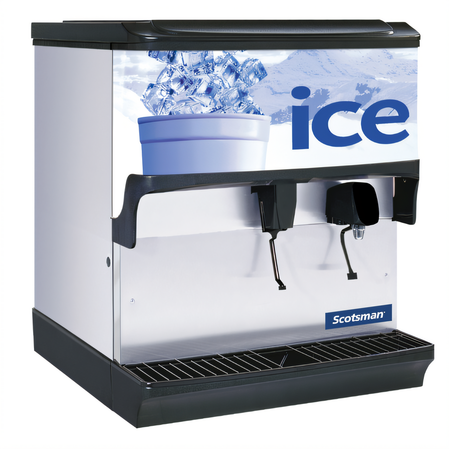 Product image #1 for Scotsman Countertop Ice & Water Dispenser with Water Fill Lever and 200 lb Storage Capacity