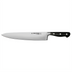 Thumbnail image #1 for iCUT-FORGE 10 Inch Forged Chef's Knife, X50CrMOV15 Stainless Steel Blade, Black POM Handle