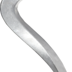 Thumbnail image #1 for Hobart Food Machines - Mixers EDDOUGH-HL4320 20 Qt Aluminum Step-Down Dough Arm Mixer Attachment