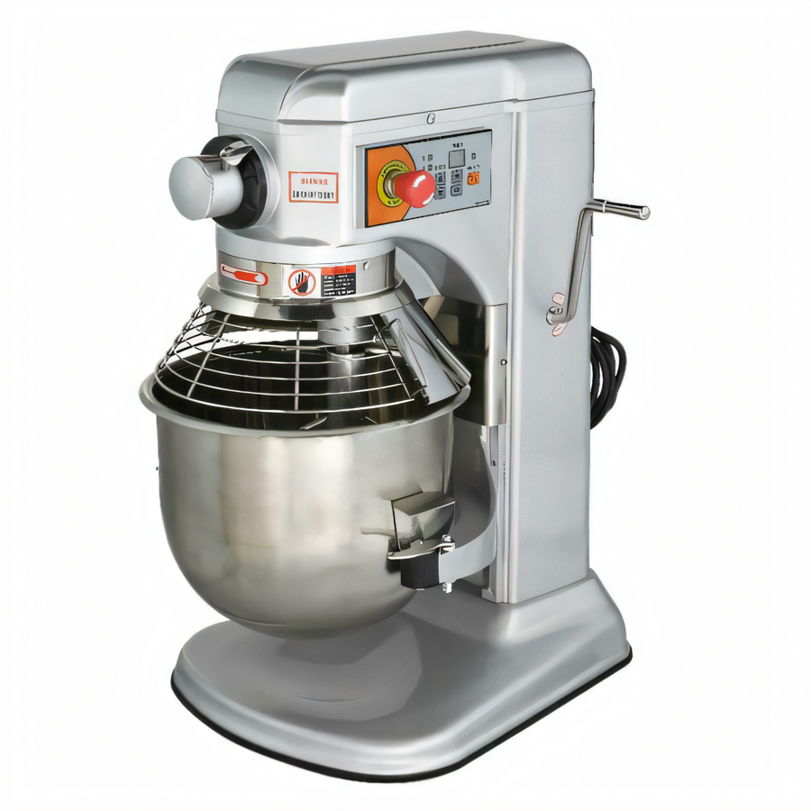 Product image #1 for BakeMax 20 Qt 5-Speed Gear-Driven Countertop Planetary Mixer with Digital Timer