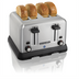 Thumbnail image #1 for Proctor-Silex Commercial 4-Slice Extra-Wide Slot Stainless Steel Pop-Up Toaster