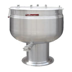 Thumbnail image #1 for Southbend (Middleby) Southbend Steam KDPS-80F Stationary Direct Steam Kettle, 80-Gallon, Full Jacket, Pedestal Base, 316 Stainless Steel Liner