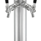 Thumbnail image #1 for Perlick Corporation 67945W-2DA-R Draft Arm Wine Dispensing Kit, 2 Faucets, Polished Chrome