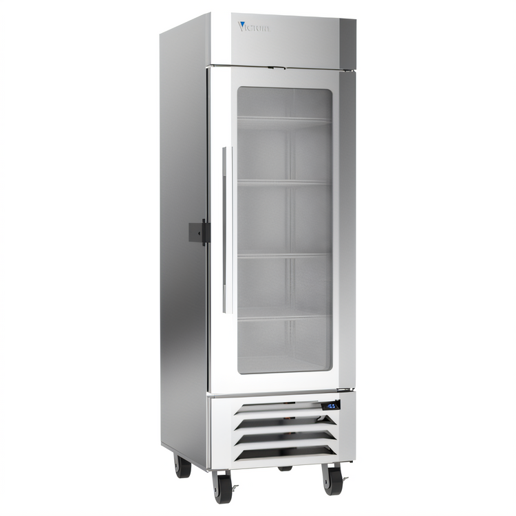 Product image #1 for Victory UltraSpec LSF23HC-1-IQ One-Section Full Height Glass Door Merchandiser Freezer with Electronic Lock