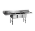 Thumbnail image #1 for Spec-Master SFN3242-3-18L-14/3 Three Compartment Supermarket Meat Platter Sink with Left Drainboard