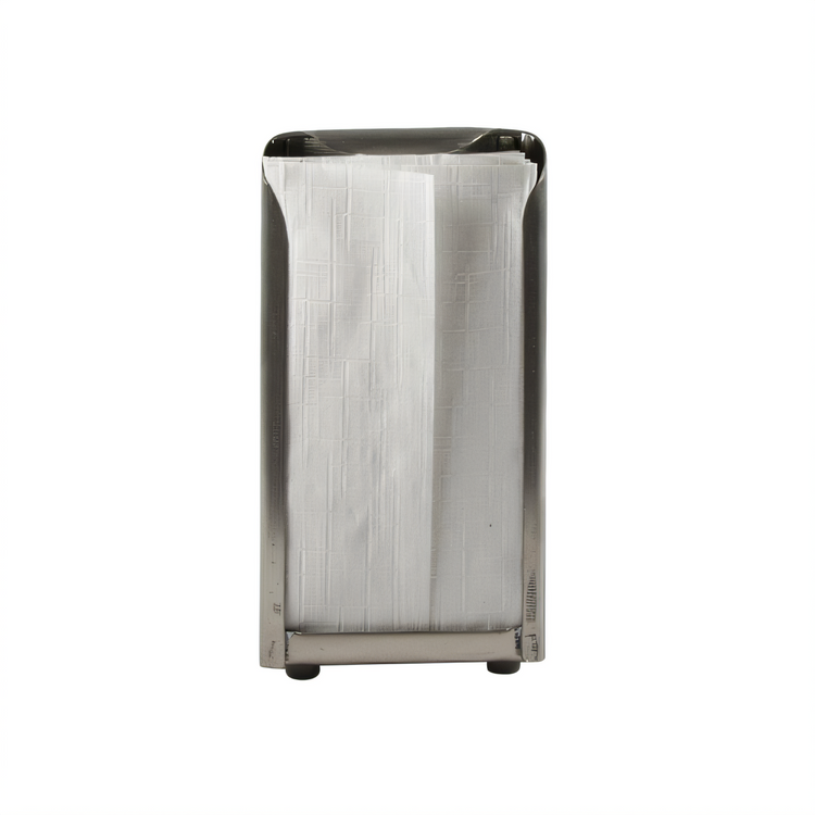 Product image #1 for San Jamar H900X Tabletop Tallfold Napkin Dispenser, Satin Stainless Steel, 150+ Capacity