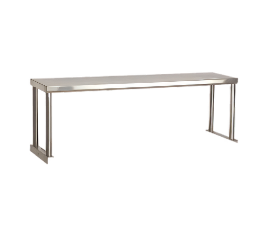 Product image #1 for Advance Tabco Single-Tier Stainless Steel Food Table Overshelf, 31-13/16" W x 18" D