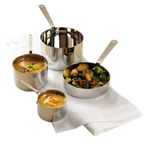 Thumbnail image #1 for American Metalcraft SHSP21 Mini Stainless Steel Sauce Pot, 5 oz., with Handle Case of 48
