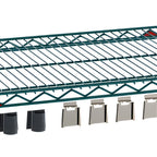 Thumbnail image #1 for Metro Super Erecta EZA-1836NK3 EZ-ADD Wire Shelf, 36"W x 18"D, Green Epoxy Coated