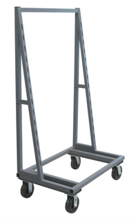 Quantum TTS-18 Single-Sided Removable Tray Truck Mobile Frame, 38 x 18 x 67 in, 2,000 lb. Capacity