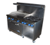 Thumbnail image #1 for Comstock-Castle 60-Inch Commercial Gas Range with 6 Star Burners, 24-Inch Griddle, 31-Inch Oven, and Cabinet Base Storage