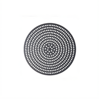 American Metalcraft EZ-Release Superperf 8-Inch Round Perforated Aluminum Pizza Pan