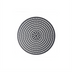Thumbnail image #1 for American Metalcraft EZ-Release Superperf 8-Inch Round Perforated Aluminum Pizza Pan
