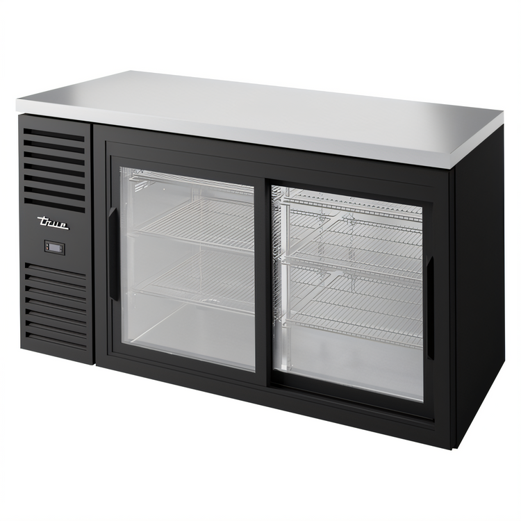 Product image #1 for True Premier Bar 60-Inch Two-Section Sliding Glass Door Refrigerated Back Bar Cooler