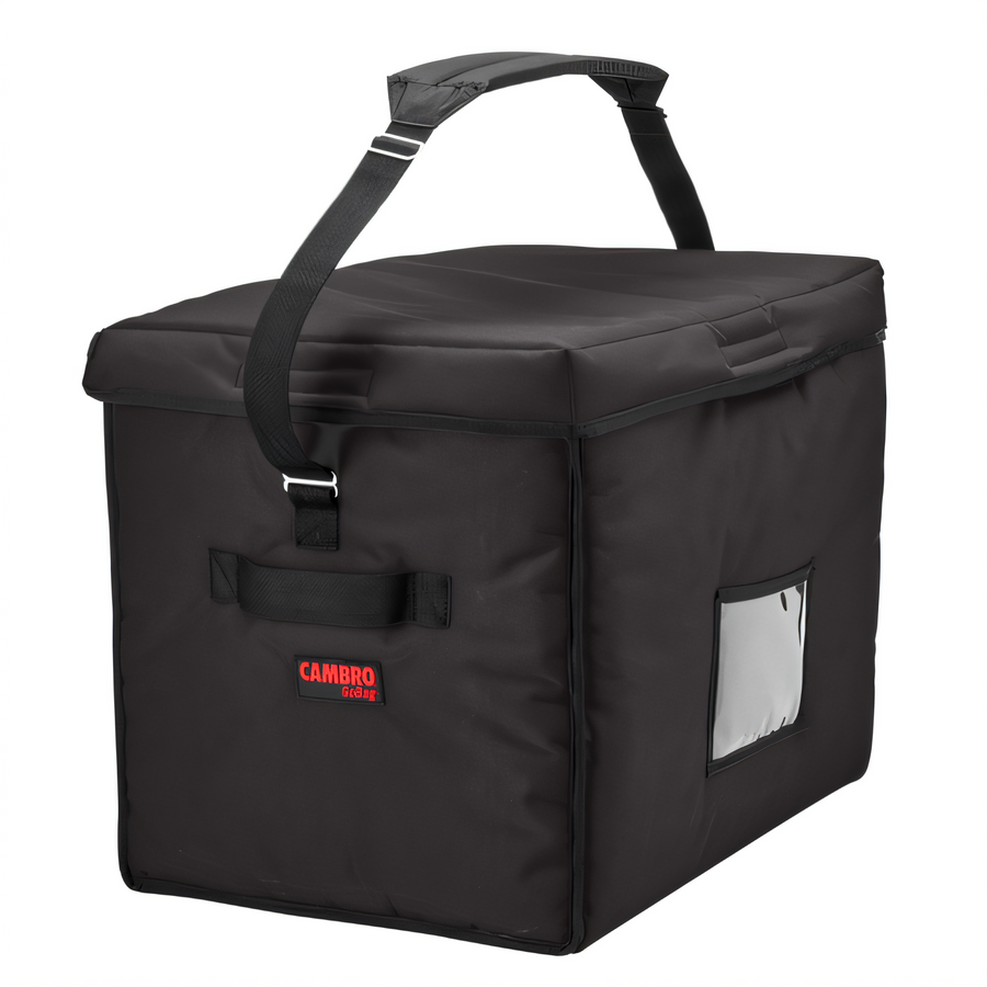 Product image #1 for Cambro GoBag Stadium Insulated Delivery Bag, 21 x 15 x 17 Inches, Black