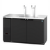 Thumbnail image #1 for Hoshizaki DD59 Two-Section Direct Draw Draft Beer Cooler, 59-1/2 Inch Wide, 18.45 Cu. Ft., Holds (2) 1/2 Kegs