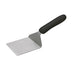 Thumbnail image #1 for Winco Offset Steak/Burger Turner with Stainless Steel Blade and Black Polypropylene Handle