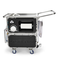 Vollrath Companion Cart 2 Portable Cleaning System Janitor Cart with Pump, Dual Tanks, and 50-Foot Hose