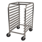 Thumbnail image #1 for Advance Tabco Mobile Front-Load Aluminum Sheet Pan Rack, 10 Full-Size or 20 Half-Size Capacity