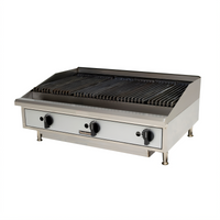 Toastmaster TMRC36 36-Inch Countertop Radiant Gas Char-Broiler, 90,000 BTU