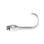 Thumbnail image #1 for T&S Brass 004R Pre-Rinse Faucet Wall Hook, 11/16 in Clamp, 45° Hook Angle, Includes Cross-Recessed Machine Screw