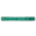 Thumbnail image #1 for Rubbermaid Commercial Products Hygen FGQ46000GR00 60-Inch Green Microfiber Dust Mop Pad with Fringe, Head Only Case of 6