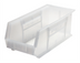 Thumbnail image #1 for Quantum Ultra Stack & Hang Clear Polypropylene Shelf Bin, 18 x 8-1/4 x 7 Inches