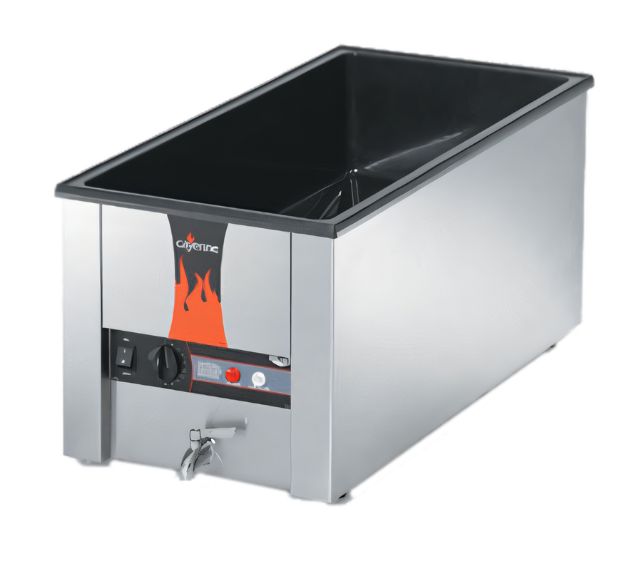 Product image #1 for Vollrath Cayenne® Heat 'N Serve 4-Pan Rectangular Wet Rethermalizer with Drain