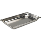 Thumbnail image #1 for Vollrath Super Pan 3® 90052 1/1 GN Solid Stainless Steel Hotel Pan, 2-Inch Deep, 22 Gauge Case of 6