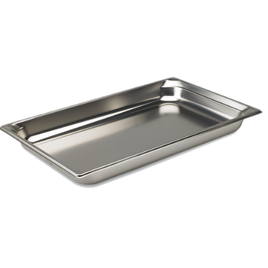 Product image #1 for Vollrath Super Pan 3 1/1 GN Solid Hotel Pan, 2-Inch Deep, 7.7 Qt, 300 Series Stainless Steel