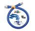 Thumbnail image #1 for Dormont Blue Hose 3/4 Inch ID x 36 Inch Moveable Gas Connector with SnapFast QD and Restraining Device