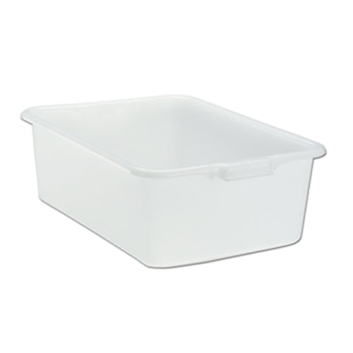 Product image #1 for Traex Standard 1-Compartment Bus Box, High-Density Polyethylene, White, 21-3/4 x 15-1/2 x 7 Inches